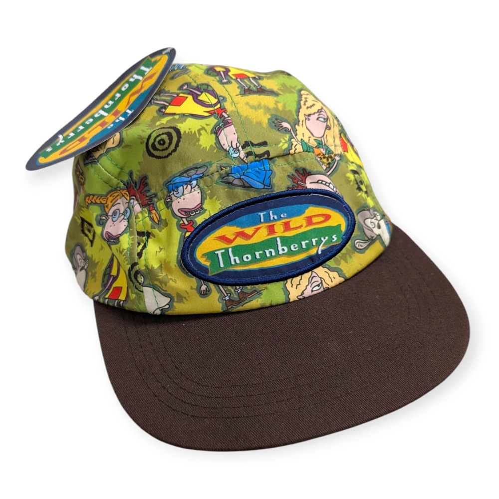Wild Thornberrys Nick Box Exclusive 5 Panel Hat Green Brown Snapback‎ CultureFly